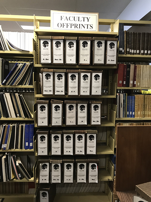 Faculty Offprint Collection